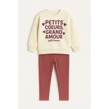 Petits Baskılı Kız Çocuk Takım 20453 - 8 - 9 Yaş - Mor