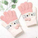 Petityu Hello Kitty Yumusacik Yun Orgu Eldiven Kız Çocuklar İçin Çok Renkli 3-8 Yaş 2024 İlkbahar - Yaz - 3 - 8 Yaş