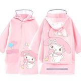 Petityu My Melody Şirin Pembe Kız Çocuk Yağmurluk 4-6 Yaş