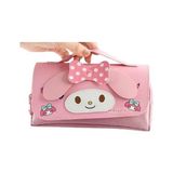 Petityu Pembe Çift Fermuarlı Büyük Kapasiteli My Melody Kalem Kutusu - Standart