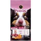 Petiva Yetişkin Köpekler İçin Kuzu Etli Kuru Köpek Maması (3 Kg, Kuzu)
