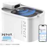 PETKIT EVERSWEET MAX UVC Akülü Kedi Su Çeşmesi, 100 fl oz/3L Evcil Hayvan Su Çeşmesi, İçerideki Kediler Köpekler için, Yedek Filtreli Otomatik Kedi Su Sebili, Uygulama Kontrolü