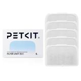 PETKIT Su Çeşmesi Filtresi, 5 Adet, EVERSWEET MAX Kablosuz Kedi Fıskiyesi, Aktif Kömür, Yüksek Verimli Filtreleme, Kedi Çeşmesi Filtresi