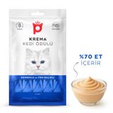 Petlebi Somonlu ve Ton Balıklı Krema 5x14 gr Kedi Ödül Maması