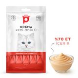 Petlebi Somonlu ve Yengeçli Krema 5x14 gr Kedi Ödül Maması