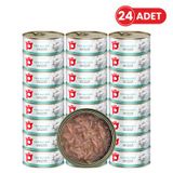 Petlebi Sos İçinde Fileto Taze Ton Balıklı 24x70 gr Kedi Konservesi