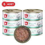 Petlebi Sos İçinde Fileto Taze Ton Balıklı 6x70 gr Kedi Konservesi