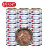 Petlebi Sos İçinde Fileto Taze Ton Balıklı ve Kalamarlı 24x70 gr Kedi Konservesi