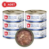 Petlebi Sos İçinde Fileto Taze Ton Balıklı ve Kalamarlı 6x70 gr Kedi Konservesi