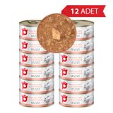 Petlebi Sos İçinde Fileto Taze Ton Balıklı ve Somonlu 12x70 gr Kedi Konservesi