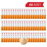 Petlebi Tavuklu ve Ciğerli Krema 60x14 gr Kedi Ödül Maması