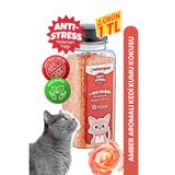 Petlergan Kedi Kumu Koku Giderici %100 Doğal Aromalı Amber-Valerian Yağı Esanslı Anti Stress 300GR