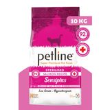 Petline Kilo Almasını Engelleyici Diyet Özellikli Kısır Mama- Kısırlaştırılmış Somonlu Kedi Maması 10 Kg