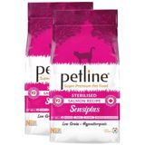 Petline Sensiplus Sterilised Tahılsız Somonlu 2x1.5 kg Yetişkin Kuru Kedi Maması