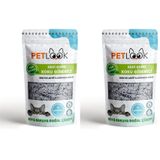 Petlook Kedi Kumu Koku Giderici Aktif Karbon Katkılı Kokusuz 300 gr (KOKUSUZ) (2 paketi)