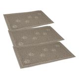 Petmate Arm & Hammer Pati Desenli Kedi Kumu Paspası, 58.4x33 cm (3 paketi)