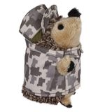 Petmate Super Army Heggie Yumuşak Kirpi Köpek Oyuncağı, Dayanıklı, Fırlatma ve Kovalama İçin İdeal, Komik Hırıltı Sesi, Tüm Boy Köpekler İçin