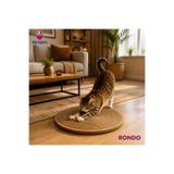 Petody Rondo Kedi Tırmalama Matı 40 cm – Dayanıklı Jüt Halat, Modern Tasarım