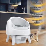 Petpivot Smart Cat Cleaner 65L Hacim 7l Kapasite Kedi Tuvaleti