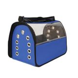 Petpretty 30 x 30 x 49 cm Mavi - Şeffaf Flybag Taşıma Çantası