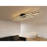 Petra Aydınlatma 25W Modern Tavan Koridor Aydınlatması Siyah Lineer LED Avize Armatür 70CM - Gün Işığı