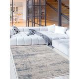 Petrahomeliving Breda Modern Salon ve Oturma Odası Halısı - Mavi