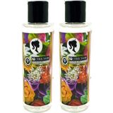 Petrichor Sihirli Kokular Küre & Tüm Makinelere Uyumlu Geniş Alan Koku Makinesi Parfümü Gold Flowers 2 Li Set