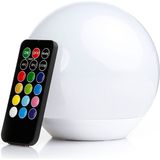 Petrix Kumandalı Küre RGB Beyaz Gece Lambası