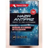 Petrol Ofisi Hazır Antifiriz -40 Teneke 15 Kg Yeşil Yeşil