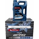 Petrol Ofisi Hazır Antifriz -40 Derece 3 Lt x 4 Adet 6.ay 2026 Üretim
