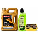 Petrol Ofisi Maxima Pg 5W-30 3.2 Litre + Oto Şampuan 1000 Ml + Yıkama Süngeri
