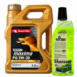 Petrol Ofisi Maxima Pg 5W-30 3.2 Litre + Oto Şampuan 1000 Ml