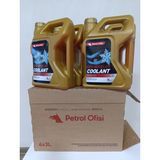 Petrol Ofisi Organik Kırmızı Antifriz 3 Lt x 4 Adet (8.ay 2025 Üretim)