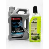 Petrol Ofisi Super Antifriz (Yeşil) 3Lt + Oto Şampuan 1000 Ml