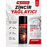 Petrol Ofisi Zincir Yağlayıcı 400 ml Motosiklet Bisiklet O-Ring X-Ring Z-Ring Uyumlu - 1
