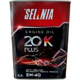 Petronas Selenia 20 K Plus 5W-40 Motor Yağı 3,2 Lt (Ü.T:03.02.2026)