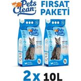 Pets Clean Kedi Kumu Marsilya Sabun Kokulu 10Lt 2Li