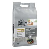 Pet's Family Aktif Karbonlu İnce Taneli Bentonit 10 lt Kedi Kumu