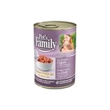 Pets Family Ciğerli Konserve Yetişkin Kedi Maması 400 gr x 12 Kutu Bir Koli