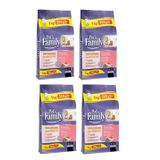 Pet's Family Kedi Maması,1300 gr, 4'lü Paket (Somonlu Kısır - Yetişkin)