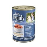 Pet's Family Konserve Köpek Maması, 400 gr x 12 Kutu (Kuzu etli - Yetişkin)