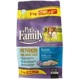 Pets Family Yetişkin Kedi Maması Balıklı 1300Gr