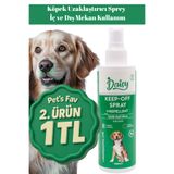 Pets Fav Köpek Uzaklaştırıcı Sprey – İç ve Dış Mekan Kullanım, %100 Doğal, 250 ml