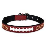 Pets First Deri Evcil Hayvan Tasması NFL New Orleans Saints Premium Köpek Tasması Sınırlı Üretim Beden Medium. En İyi ve En Güçlü Ağır İş Köpek Tasması! (NOS-3081-MD) Orta (40,6-50,8 cm Uzunluğunda ve 2,5 cm Genişliğinde)