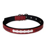 Pets First Sert Deri Evcil Hayvan Tasması NFL Houston Texans Premium Köpek Tasması, Sınırlı Sayıda, Beden Small. En İyi ve En Güçlü Ağır İş Köpek Tasması!, küçük (30-38 cm uzunluğunda ve 1,9 cm genişliğinde) (HOU-3081-SM)