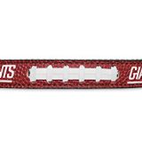 Pets First Sert Deri Evcil Hayvan Tasması NFL New York Giants Premium Köpek Tasması, Sınırlı Sayıda, Beden Small. En İyi ve En Güçlü Ağır İş Köpek Tasması!