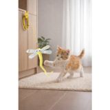 Petscape Elastik Kendinden Yapışkanlı Renkli Kedi Oyun Oltası Kedi Oyuncağı Eğitim Oyuncağı Solucan