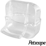 Petscape Şeffaf Muhabbet Kuşu Yemliği 2 Adet