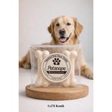 Petscape Taze Paketlenmiş Diş Kaşıyıcı Köpek Ödülü Beyaz Diş Sağlığı Çiğneme Kemiği 7 cm - 2 Adet