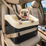 Petsfit Köpek Araba Koltuğu, Güvenlikli, Katlanabilir ve Yıkanabilir, Küçük Köpekler Için